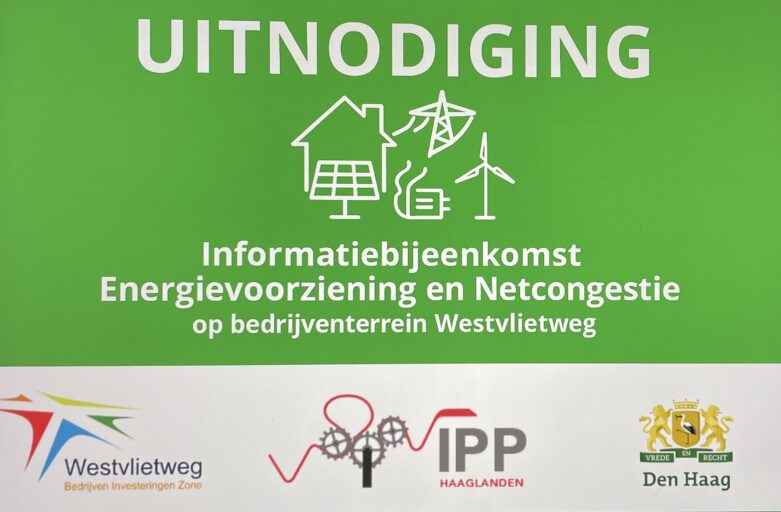 Informatiebijeenkomst Energievoorziening en Netcongestie op Bedrijventerrein Westvlietweg